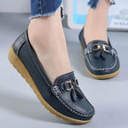 Mocassim Couro Feminino Anabelle