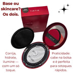 Base Coreana Cushion Clareadora TIRTIR - Pele Impecável em Segundos + BRINDE Spray Fixação