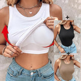 REGATA COM SUTIÃ EMBUTIDO (COMPRE 1 LEVE 3)