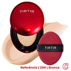 Base Coreana Cushion Clareadora TIRTIR - Pele Impecável em Segundos + BRINDE Spray Fixação