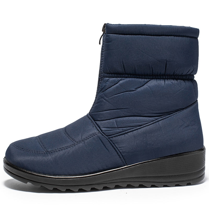 Bota Feminina de Inverno Peluciada Impermeável - Jana