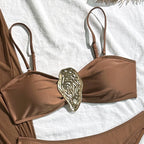 Biquíni Ostra Areezi - Conjunto 3 Peças