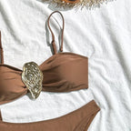 Biquíni Ostra Areezi - Conjunto 3 Peças