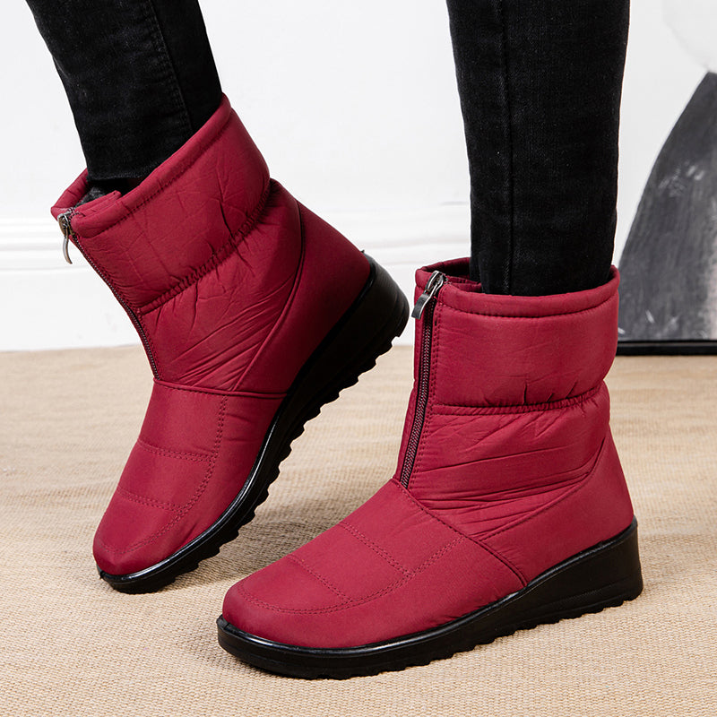 Bota Feminina de Inverno Peluciada Impermeável - Jana