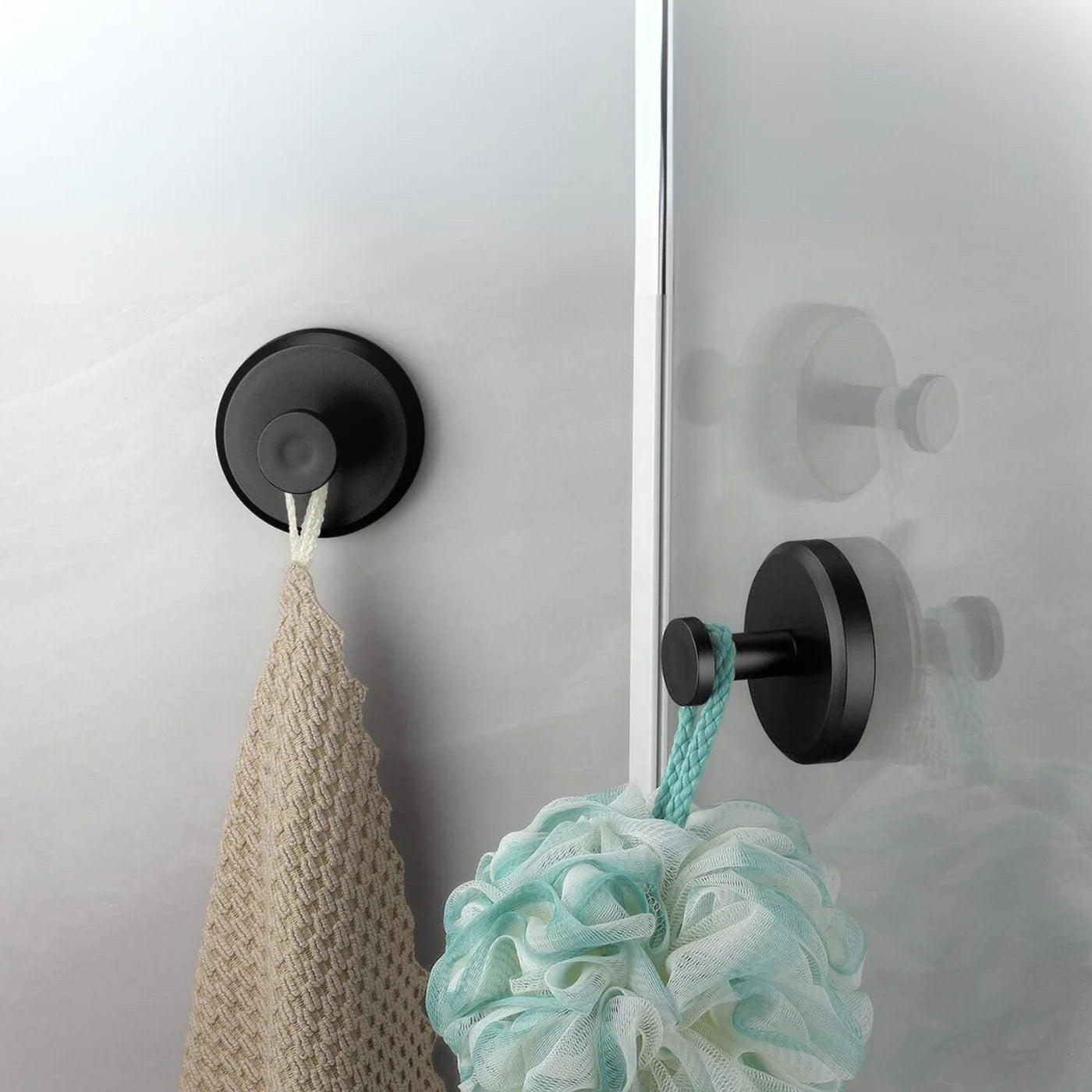 Fluno Sup™ – Gancho de Ventosa Premium Para Banheiro e Cozinha – Compre 1, Leve 2 + Frete Grátis 🎁